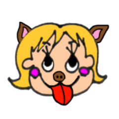 [LINEスタンプ] かみちゃんの毎日あいさつ、ダジャレ編
