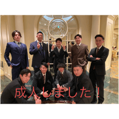 [LINEスタンプ] 春江町の愉快な仲間達