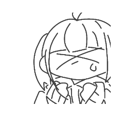 [LINEスタンプ] 地味女子