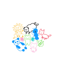[LINEスタンプ] ちいさなどうぶつえん