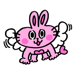 [LINEスタンプ] うさぎちゃんのラブい気持ち