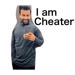 [LINEスタンプ] my name is akshay