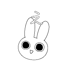 [LINEスタンプ] いつもの日常使いうさぎ