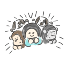 [LINEスタンプ] どうぶつつめたやつ