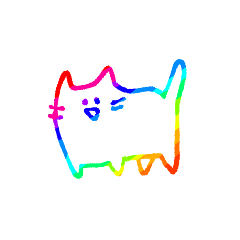 [LINEスタンプ] てぬきのてがきねこちゃん・新