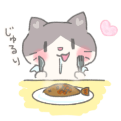 [LINEスタンプ] 天使ねこのなーちゃん