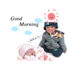 [LINEスタンプ] みぃるぅ兄妹