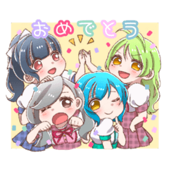 [LINEスタンプ] 君と天使と軟体動物。【1】
