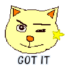 [LINEスタンプ] ABC気持ちねこさん English Only