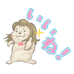 [LINEスタンプ] アザラシ子ちゃん