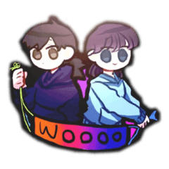 [LINEスタンプ] あぱぱぱぱ