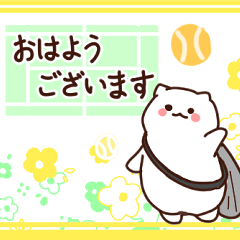 [LINEスタンプ] てにねこ2(使いやすい）