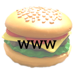 [LINEスタンプ] 【アメリカン】ハンバーガー 一言スタンプ