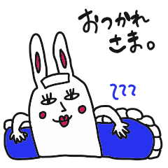 [LINEスタンプ] うさぎもどきのうさぎまる