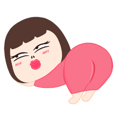 [LINEスタンプ] 愛らしい少女生活