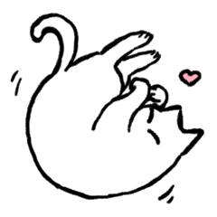 [LINEスタンプ] ゆるく使える猫たち