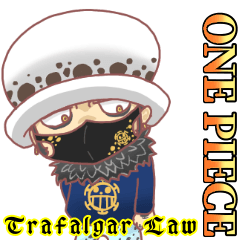 [LINEスタンプ] 【ONE PIECE】トラファルガーロー