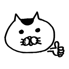 [LINEスタンプ] ねこマルコ