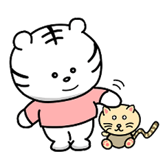 [LINEスタンプ] ホワっとたいがー