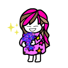 [LINEスタンプ] saku^^saku life！！スタンプ♪