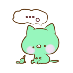 [LINEスタンプ] 猫のたかにゃ ほのぼの日常 チョコミント