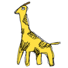 [LINEスタンプ] きりんレベル100