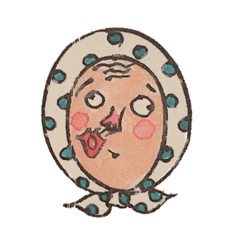 [LINEスタンプ] 華仙のひょっとこおじさん(初期バージョン)