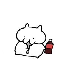 [LINEスタンプ] むちねこω