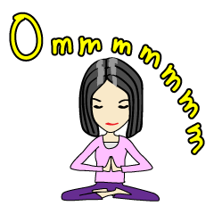 [LINEスタンプ] 南総学舎 ヨガ＆瞑想スタンプ
