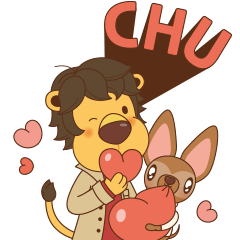 [LINEスタンプ] MINOMI＆CHOCO