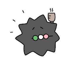 [LINEスタンプ] たべるウニ