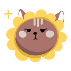 [LINEスタンプ] チョコ猫ちゃん