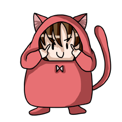 [LINEスタンプ] たらたらこねこ