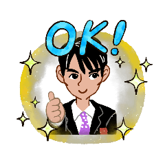 [LINEスタンプ] ビジネスマン 取引先との会話集 第1弾！