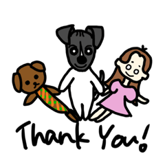 [LINEスタンプ] 我が家のれおくん【日本テリア】
