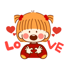 [LINEスタンプ] 毎日を楽しく（ビビちゃんと一緒に）