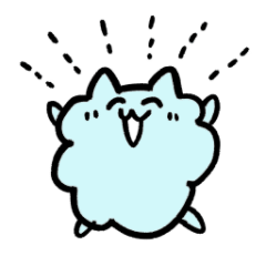 [LINEスタンプ] あわあわねこ