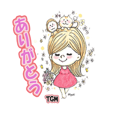 [LINEスタンプ] ザゴルフメモ わたしめもスタンプ女の子Ver
