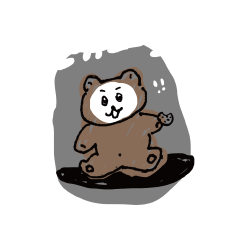 [LINEスタンプ] くまちゃん、ず