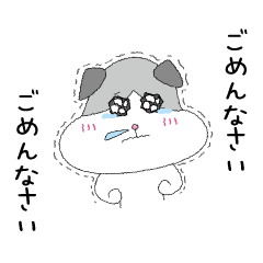 [LINEスタンプ] ハナタレのキキ。