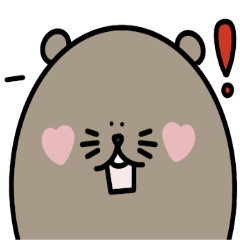 [LINEスタンプ] かわいいモグラの種