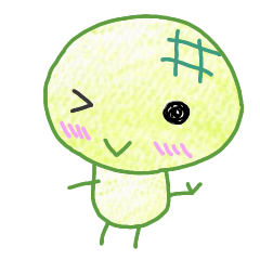 [LINEスタンプ] 毎日使う かわいい メロンパンの一日1