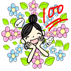 [LINEスタンプ] ✿momoka✿