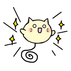 [LINEスタンプ] ばけにゃんの日常