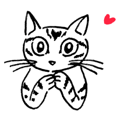 [LINEスタンプ] 猫のフーミンのラインスタンプ