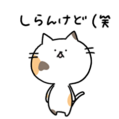 [LINEスタンプ] ちょっと関西弁よりにゃんこ