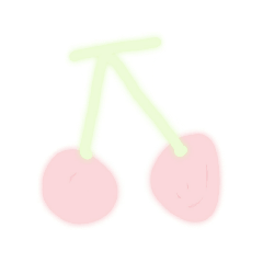 [LINEスタンプ] てがきふるーつばすけっと