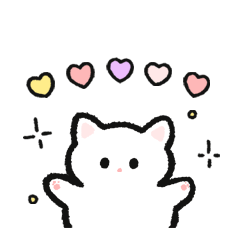 [LINEスタンプ] にゃんにゃん猫 1