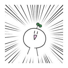 [LINEスタンプ] 草の子