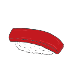 [LINEスタンプ] 贈り寿司